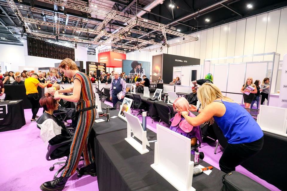 National Hairdressers Federation competition 2018